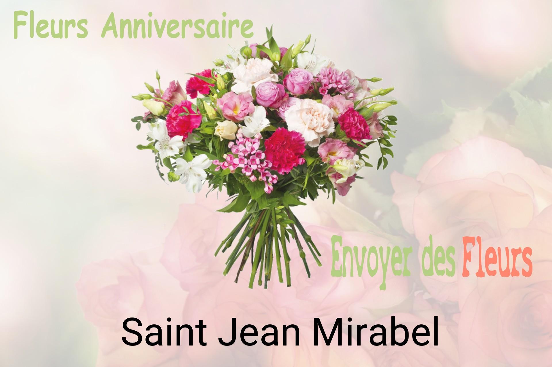 Bouquet de fleurs d’anniversaire livré à Saint-Jean-Mirabel