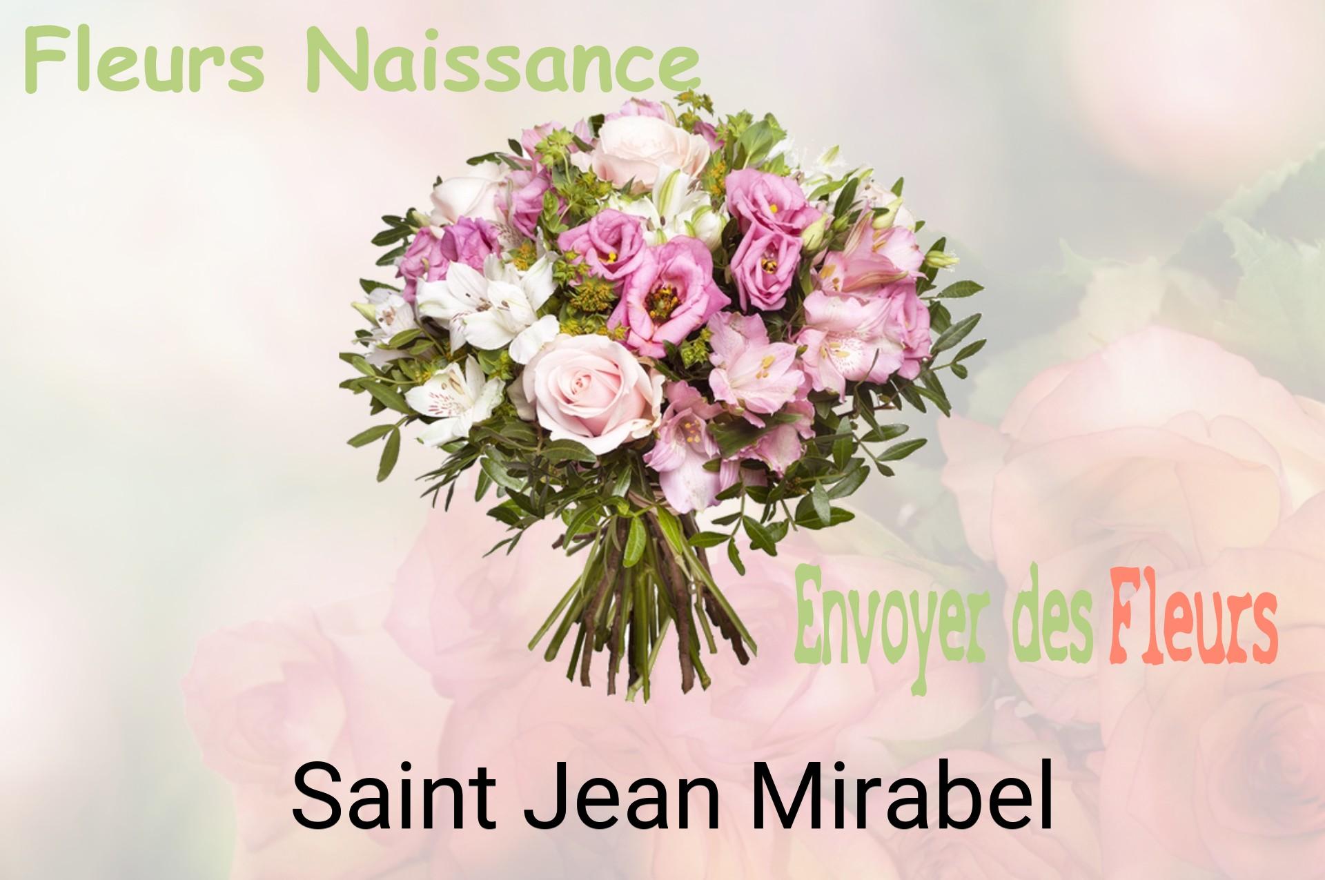 Bouquet de fleurs de naissance livré à Saint-Jean-Mirabel