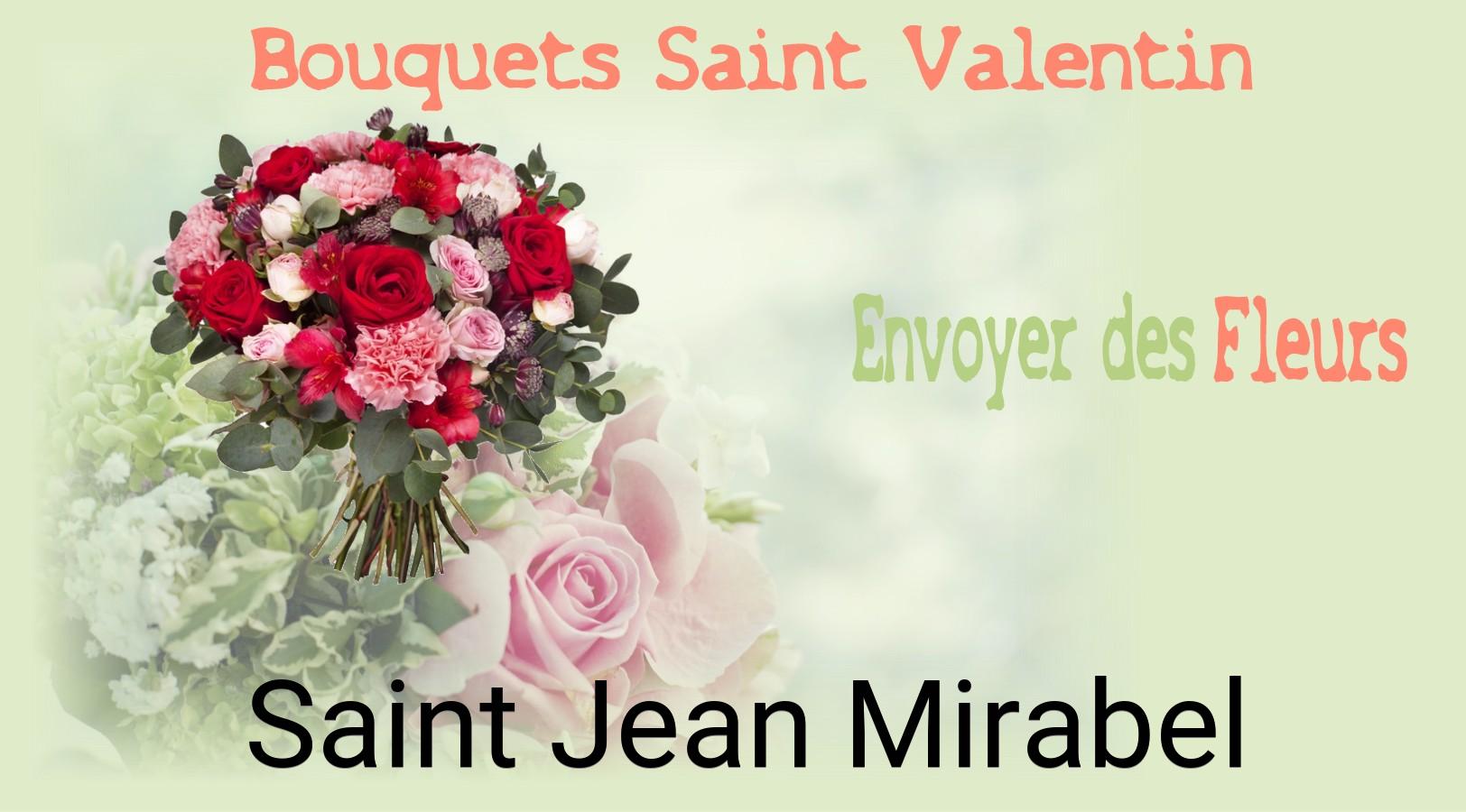 Roses de Saint-Valentin livrées à Saint-Jean-Mirabel